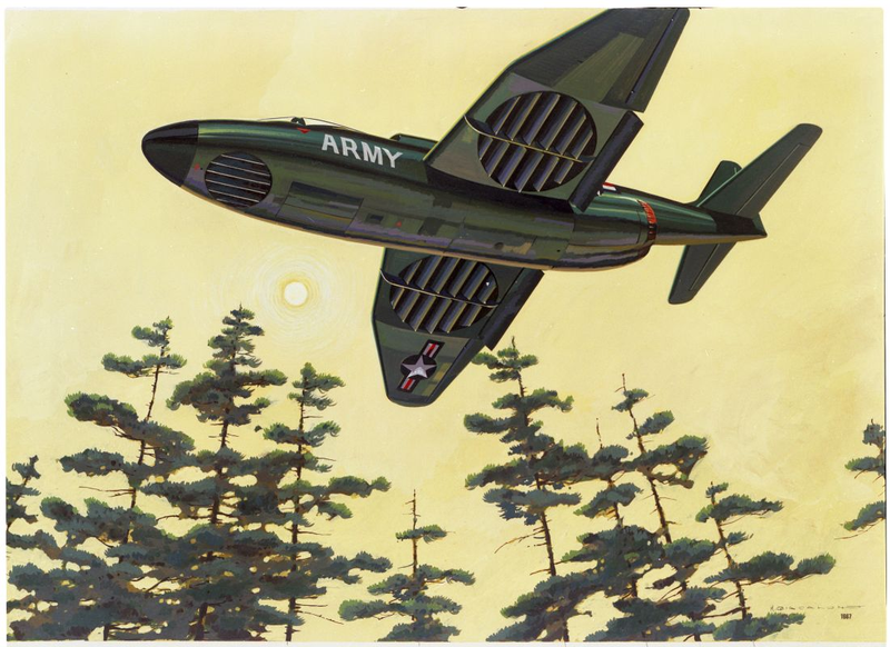 Illustration for article titled Ryan XV-5A